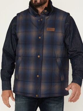 NWT Pendleton Cody Quilted Vest Size Medium